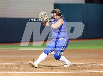 Thumbnail 3 in Beckville vs. Shiner (UIL 2A Softball Final) photogallery.