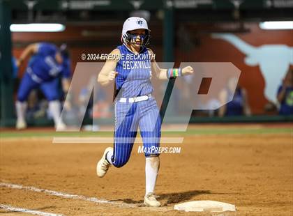 Thumbnail 1 in Beckville vs. Shiner (UIL 2A Softball Final) photogallery.