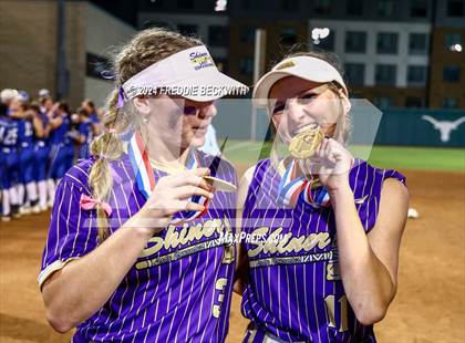 Thumbnail 1 in Beckville vs. Shiner (UIL 2A Softball Final) photogallery.