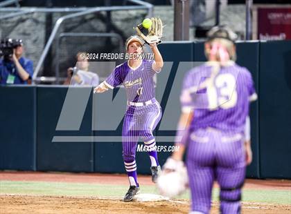 Thumbnail 1 in Beckville vs. Shiner (UIL 2A Softball Final) photogallery.