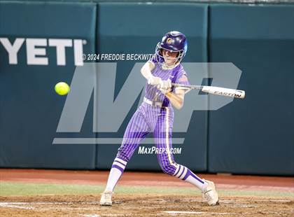 Thumbnail 3 in Beckville vs. Shiner (UIL 2A Softball Final) photogallery.