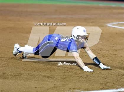 Thumbnail 1 in Beckville vs. Shiner (UIL 2A Softball Final) photogallery.