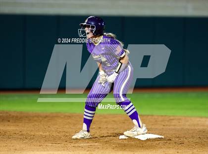 Thumbnail 1 in Beckville vs. Shiner (UIL 2A Softball Final) photogallery.