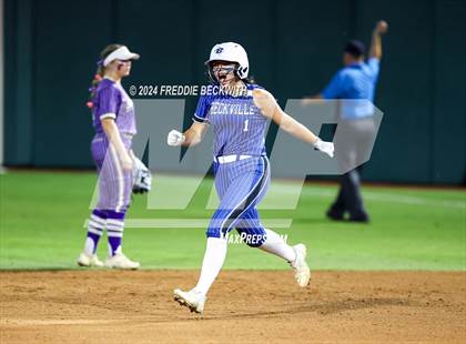Thumbnail 1 in Beckville vs. Shiner (UIL 2A Softball Final) photogallery.