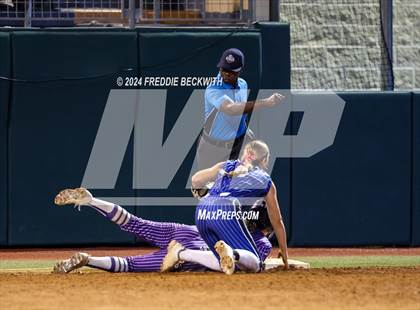 Thumbnail 2 in Beckville vs. Shiner (UIL 2A Softball Final) photogallery.
