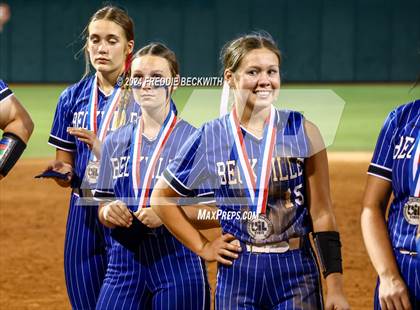 Thumbnail 1 in Beckville vs. Shiner (UIL 2A Softball Final) photogallery.