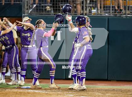 Thumbnail 2 in Beckville vs. Shiner (UIL 2A Softball Final) photogallery.