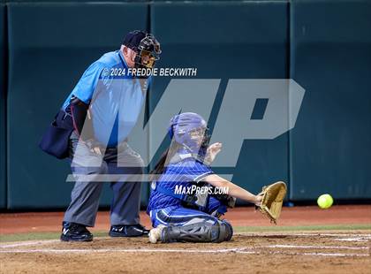 Thumbnail 3 in Beckville vs. Shiner (UIL 2A Softball Final) photogallery.