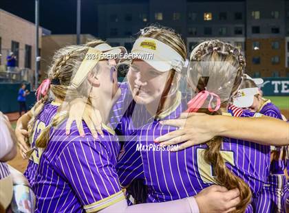 Thumbnail 2 in Beckville vs. Shiner (UIL 2A Softball Final) photogallery.