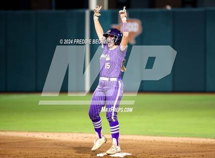 Thumbnail 2 in Beckville vs. Shiner (UIL 2A Softball Final) photogallery.