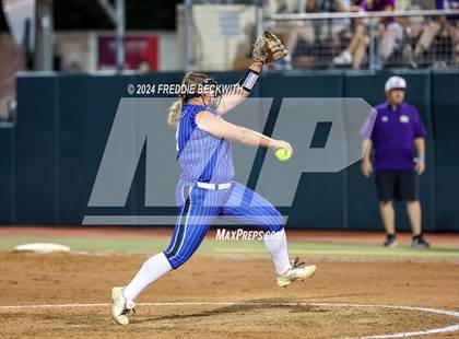 Thumbnail 3 in Beckville vs. Shiner (UIL 2A Softball Final) photogallery.