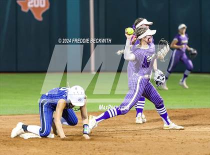 Thumbnail 3 in Beckville vs. Shiner (UIL 2A Softball Final) photogallery.