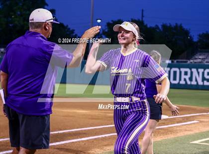 Thumbnail 3 in Beckville vs. Shiner (UIL 2A Softball Final) photogallery.