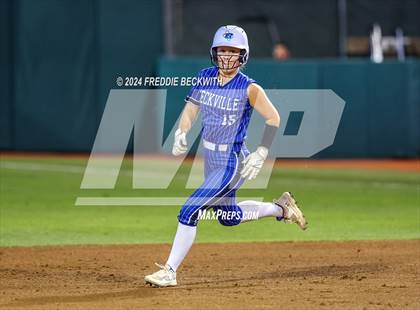 Thumbnail 3 in Beckville vs. Shiner (UIL 2A Softball Final) photogallery.