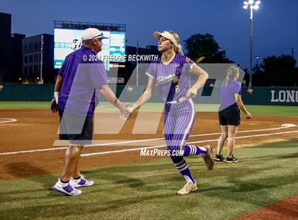 Thumbnail 2 in Beckville vs. Shiner (UIL 2A Softball Final) photogallery.