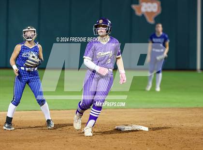 Thumbnail 2 in Beckville vs. Shiner (UIL 2A Softball Final) photogallery.