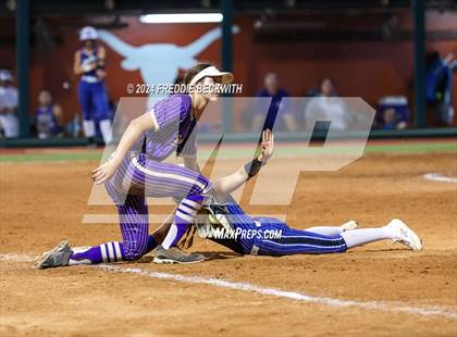 Thumbnail 2 in Beckville vs. Shiner (UIL 2A Softball Final) photogallery.