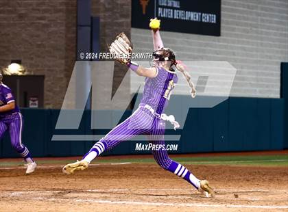 Thumbnail 1 in Beckville vs. Shiner (UIL 2A Softball Final) photogallery.