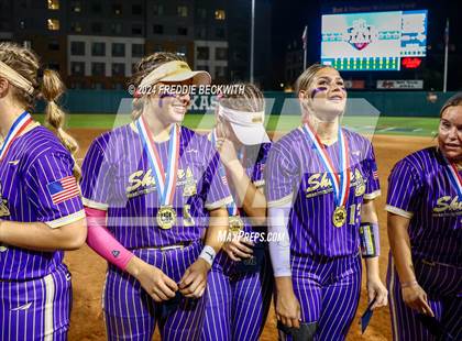 Thumbnail 2 in Beckville vs. Shiner (UIL 2A Softball Final) photogallery.