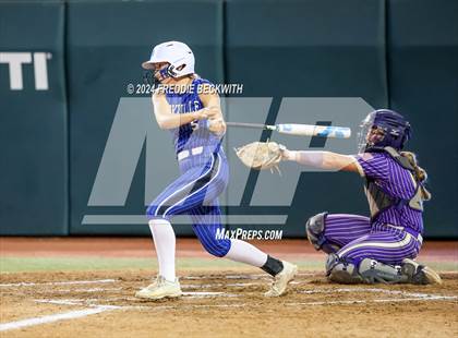 Thumbnail 2 in Beckville vs. Shiner (UIL 2A Softball Final) photogallery.