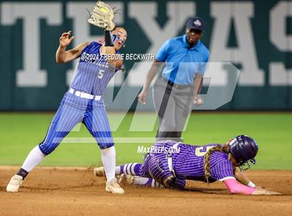 Thumbnail 1 in Beckville vs. Shiner (UIL 2A Softball Final) photogallery.