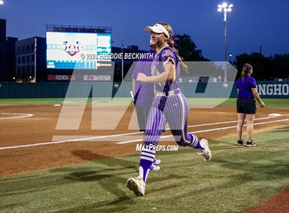 Thumbnail 2 in Beckville vs. Shiner (UIL 2A Softball Final) photogallery.