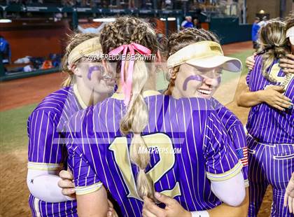 Thumbnail 3 in Beckville vs. Shiner (UIL 2A Softball Final) photogallery.