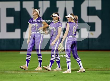 Thumbnail 3 in Beckville vs. Shiner (UIL 2A Softball Final) photogallery.