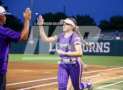 Thumbnail 1 in Beckville vs. Shiner (UIL 2A Softball Final) photogallery.