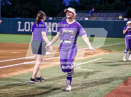 Thumbnail 2 in Beckville vs. Shiner (UIL 2A Softball Final) photogallery.