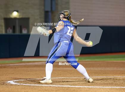 Thumbnail 2 in Beckville vs. Shiner (UIL 2A Softball Final) photogallery.