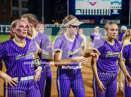 Thumbnail 1 in Beckville vs. Shiner (UIL 2A Softball Final) photogallery.