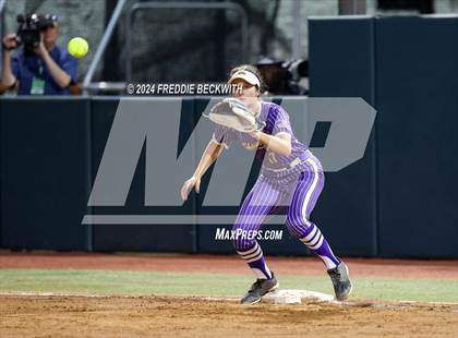 Thumbnail 3 in Beckville vs. Shiner (UIL 2A Softball Final) photogallery.