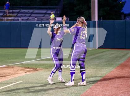 Thumbnail 1 in Beckville vs. Shiner (UIL 2A Softball Final) photogallery.