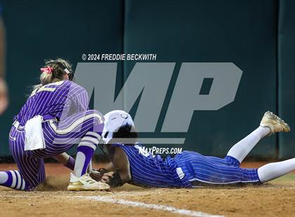 Thumbnail 3 in Beckville vs. Shiner (UIL 2A Softball Final) photogallery.