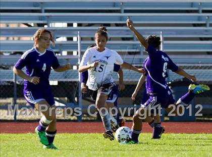 Thumbnail 3 in Dobie [J. Frank] vs Angleton (Pearland Soccer Classic) photogallery.