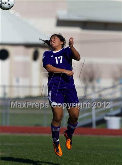 Thumbnail 3 in Dobie [J. Frank] vs Angleton (Pearland Soccer Classic) photogallery.