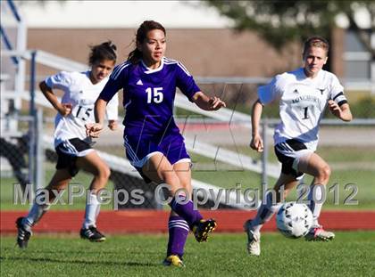 Thumbnail 2 in Dobie [J. Frank] vs Angleton (Pearland Soccer Classic) photogallery.