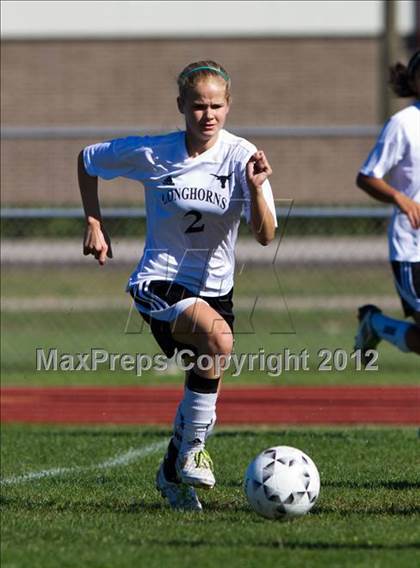 Thumbnail 3 in Dobie [J. Frank] vs Angleton (Pearland Soccer Classic) photogallery.