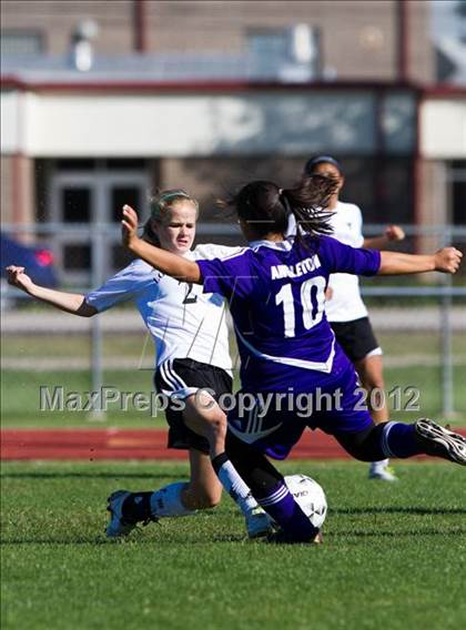 Thumbnail 1 in Dobie [J. Frank] vs Angleton (Pearland Soccer Classic) photogallery.