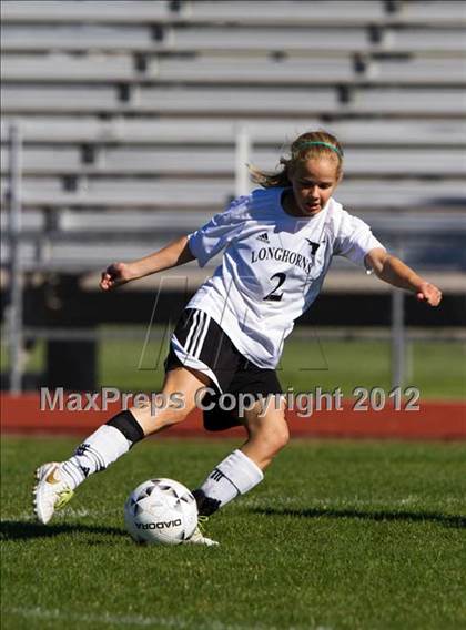 Thumbnail 1 in Dobie [J. Frank] vs Angleton (Pearland Soccer Classic) photogallery.