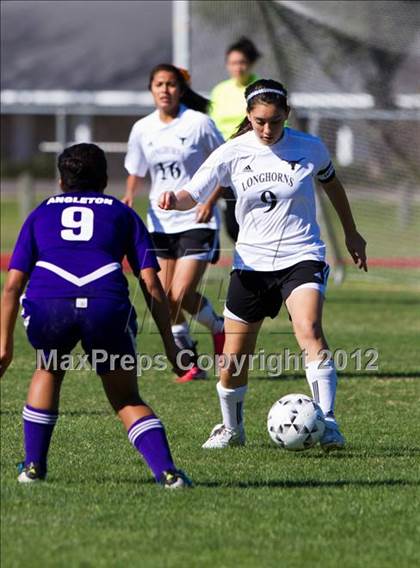 Thumbnail 3 in Dobie [J. Frank] vs Angleton (Pearland Soccer Classic) photogallery.