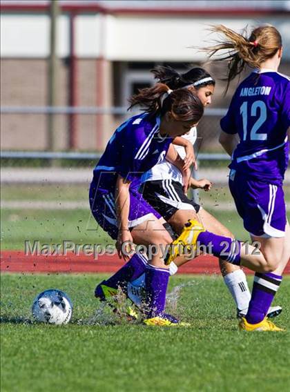 Thumbnail 2 in Dobie [J. Frank] vs Angleton (Pearland Soccer Classic) photogallery.
