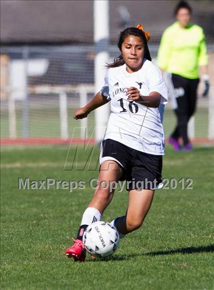 Thumbnail 3 in Dobie [J. Frank] vs Angleton (Pearland Soccer Classic) photogallery.