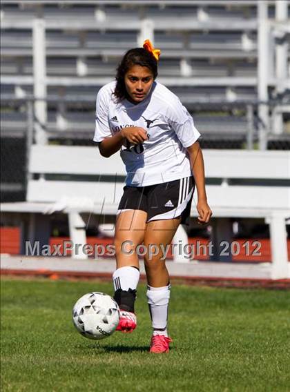Thumbnail 3 in Dobie [J. Frank] vs Angleton (Pearland Soccer Classic) photogallery.
