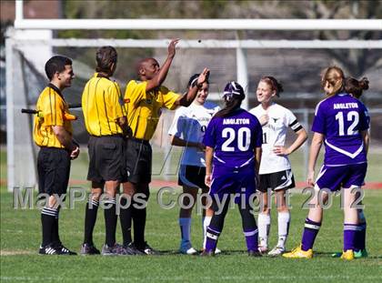 Thumbnail 1 in Dobie [J. Frank] vs Angleton (Pearland Soccer Classic) photogallery.