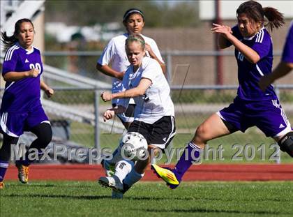 Thumbnail 3 in Dobie [J. Frank] vs Angleton (Pearland Soccer Classic) photogallery.