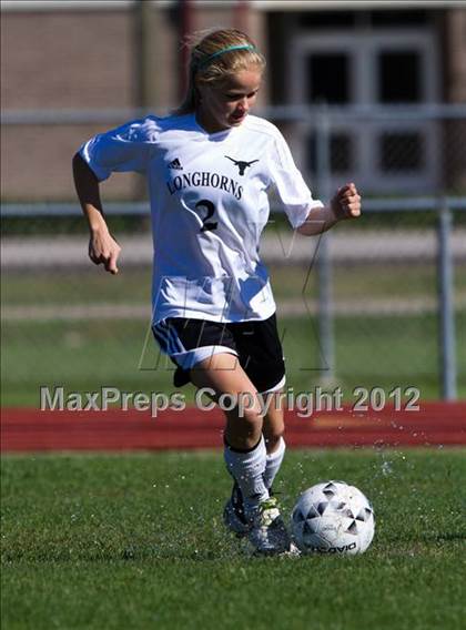 Thumbnail 1 in Dobie [J. Frank] vs Angleton (Pearland Soccer Classic) photogallery.