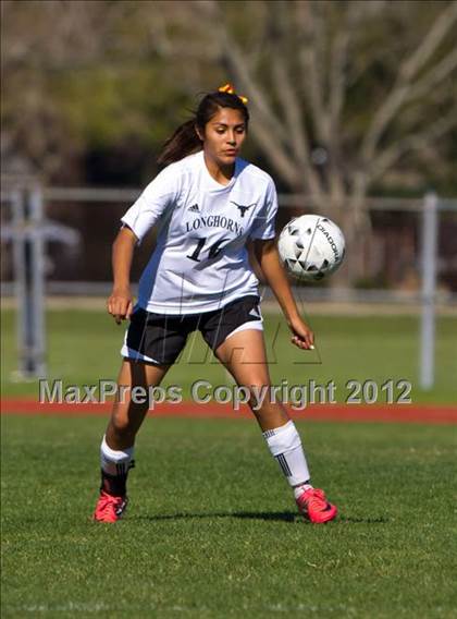 Thumbnail 2 in Dobie [J. Frank] vs Angleton (Pearland Soccer Classic) photogallery.