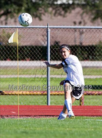 Thumbnail 3 in Dobie [J. Frank] vs Angleton (Pearland Soccer Classic) photogallery.